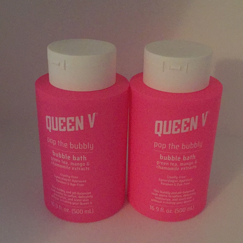 Queen V bubble bath